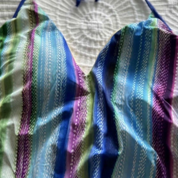 NWT HALTER ADJUSTABLE ONE PIECE SWIMSUIT Sz 14 Swimsuits For All - Picture 4 of 6